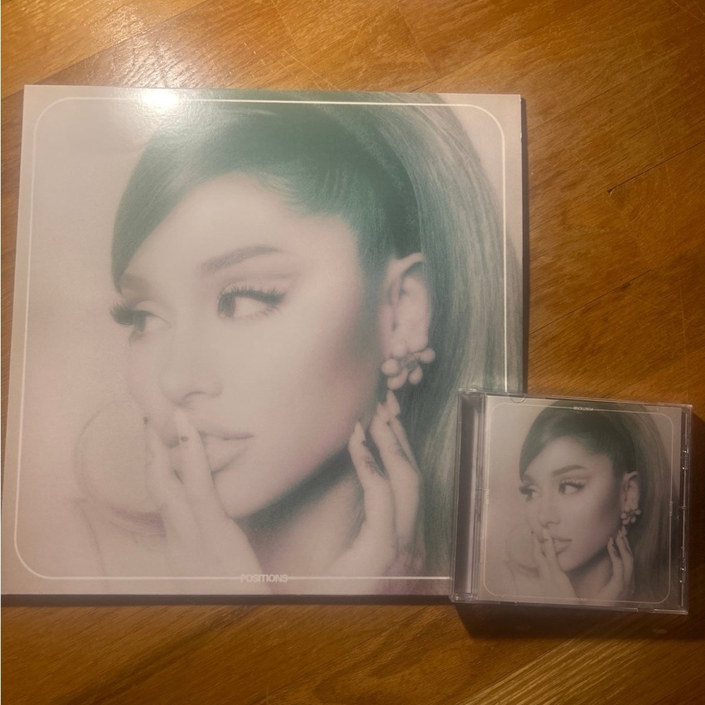 Ariana Grande Positions vinyl and cd (can be separated)